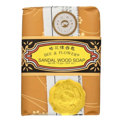 Bee  Flower  Chinese Sandalwood Soap 265oz  12case